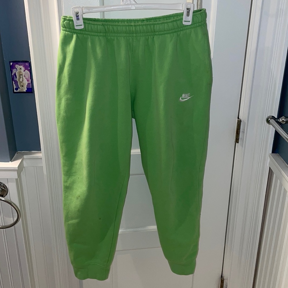 Nike Sweatpants Neon Green